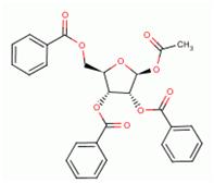 b-D-Ribofuranose,2,3,5-tri-O-(phenylmethyl)-,1-acetate 