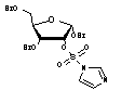 2-(1'-Imidazoylsulfonyl)-1,3,5-tri-O-benzoyl-α-D-ribofuranos