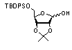 5-O-tert-butyldiphenylsilyl-2,3-O-isopropylidene-D-ribofuran