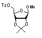 Methyl 2,3-O-isopropylidene-5-O-p-toluenesulfonyl-β-D-ribofu