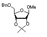 Methyl 2,3-O-isopropylidene-5-O-benzyl-β-D-ribofuranoside