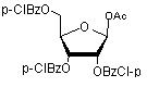1-乙酰氧基-2,3,5-三(4-氯苯甲酰)氧基-β-D-呋喃核糖